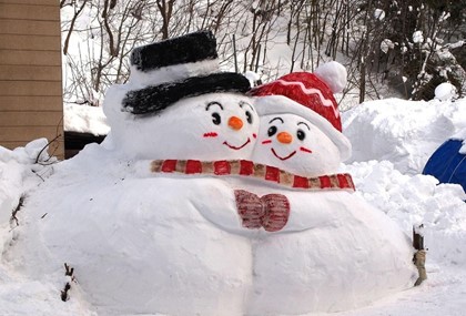 В Барнауле пройдет чемпионат по созданию снеговиков