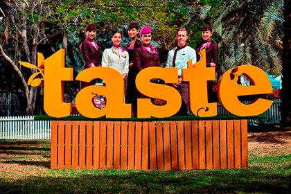 Etihad Airways и фестивали Taste объявили о глобальном сотрудничестве