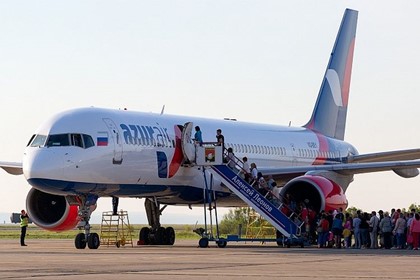 Рейс Azur Air в Тунис вернулся в Краснодар из-за технических проблем