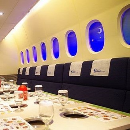 Ресторан-самолет открылся в Китае