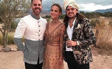 Звезды зажгли на свадьбе в Марокко