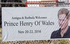 Принц Гарри начал «полное развлечений» турне по Карибским островам