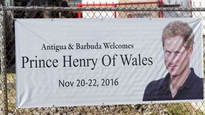 Принц Гарри начал «полное развлечений» турне по Карибским островам