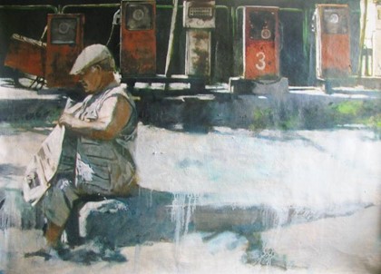 Выставка художника Александра Грекова «Эпицентр» в музее современного искусства Эрарта в Санкт-Петербурге