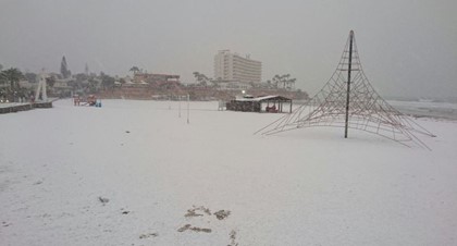 В Торревьехе выпал снег впервые за последние 103 года