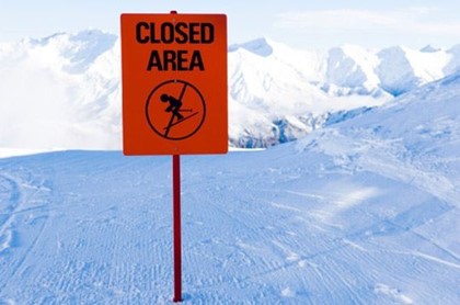 В Хибинах закрыли лыжные трассы