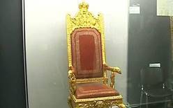 Отреставрированный Морской трон Екатерины II покажут коллегии флотских музеев в Петербурге