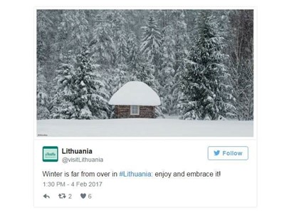 Глава туристического ведомства Литвы уволена из-за скандала с рекламой