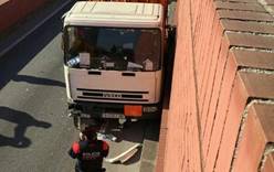В Барселоне задержан невменяемый швед, угнавший грузовик с газовыми баллонами