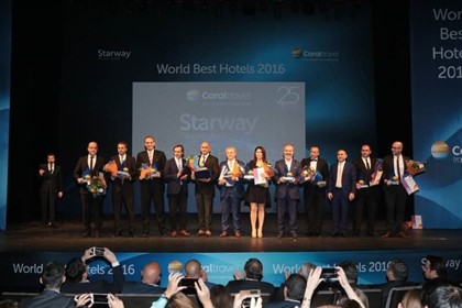 Coral Travel наградиллучшиеотелипремией Starway World Best Hotels