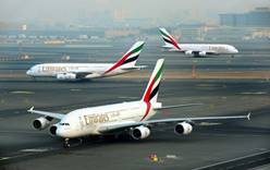Эмирейтс начала полеты на флагманском лайнере А380 в Токио, Касабланку и Сан-Паулу