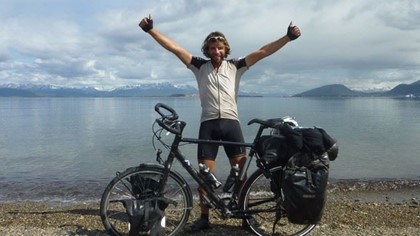Британец решил совершить кругосветное путешествие на велосипеде за 80 дней