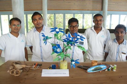 Защита окружающей среды на курорте Kuramathi Maldives