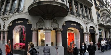 На Пасео-де-Грасия в Барселоне и Баррио-де-Саламанка в Мадриде приходится 42% шопинг-туризма в Испании