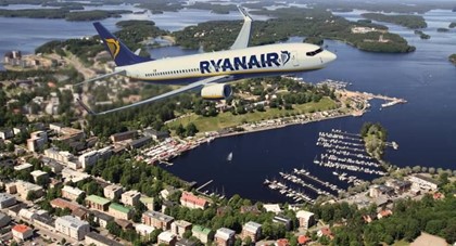 Ryanair начинает полеты в Милан