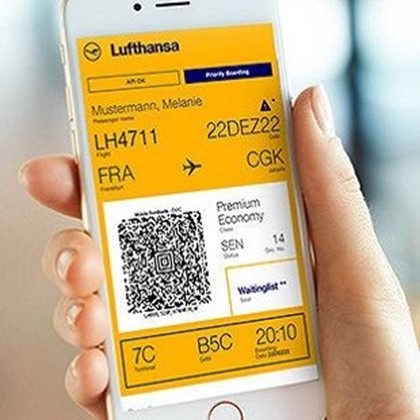 Lufthansa запустила услугу автоматической регистрации на рейсы