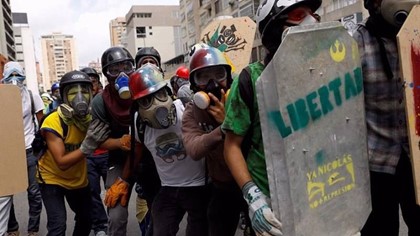 О массовых беспорядках в Венесуэле