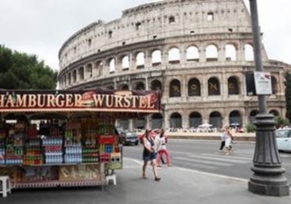 В Риме уберут передвижные кафе