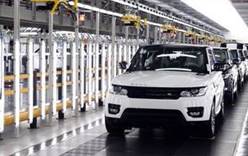 Jaguar Land Rover приостановил работу