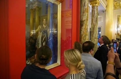 Уникальный портрет Екатерины II привезли из столицы Мальты в Москву