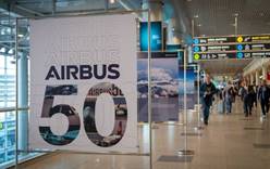 В Московском аэропорту Домодедово открылась выставка к 50-летию Airbus