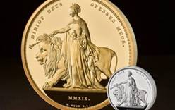 Самую крупную монету из золота создали в Британии