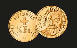 Швейцария выпустила самую маленькую в мире золотую монету