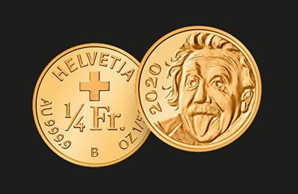 Швейцария выпустила самую маленькую в мире золотую монету
