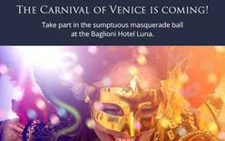 Венецианский отель Baglioni приглашает на карнавал