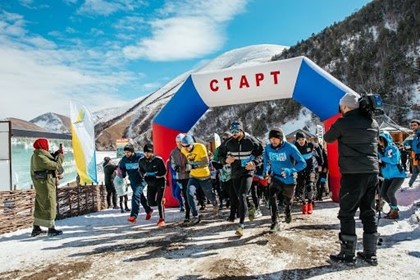 «Ледовый марафон» прошел в Чеченской Республике