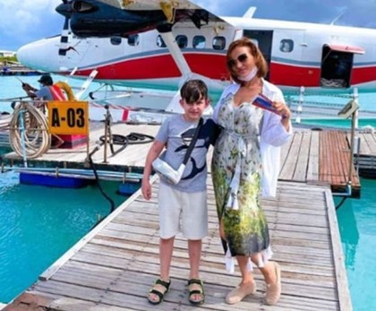 Девятилетий сын Анфисы Чеховой недоволен отдыхом на Мальдивах