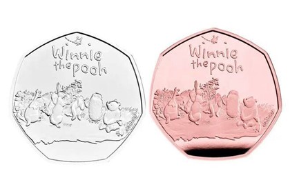 В Британии выпустили монету к 95-летию Винни-Пуха 