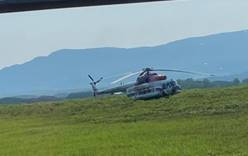 На Камчатке едва не разбился вертолет с юными туристами