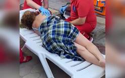Пьяная туристка едва не утонула на пляже в Дагомысе