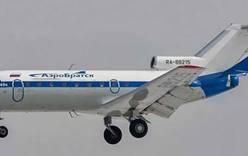 У российского самолета разрушилось шасси при посадке
