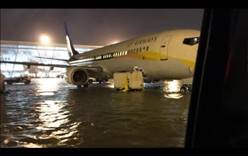 В немецком Франкфурте затоплен аэропорт
