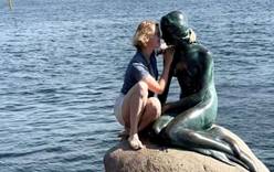 Американскую туристку осудили за поцелуй со скульптурой Русалочки