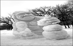 Соревнования снежных скульптур