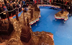 Фестиваль шоколада в Перудже