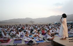 6-й фестиваль йоги в пустыне Арава пройдёт с 5 по 7 ноября