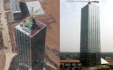 Как построить 30 этажный отель за 15 дней?
