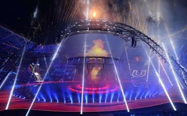 Церемония открытия XXVII Всемирной летней Универсиады в Казани 2013 года