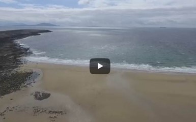 Ирландский пляж вернулся после 30 летнего отсутствия