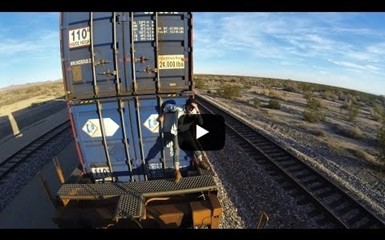 Путешествие через всю Америку на товарных поездах