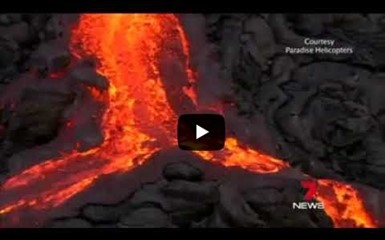 Захватывающие кадры извержения вулкана Килауэа на Гавайях