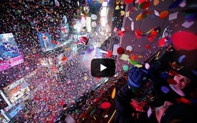 Новый Год в Нью-Йорке на Таймс-Сквер
