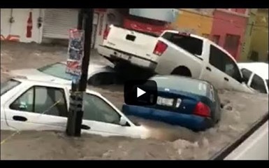 Катастрофический паводок в Мексике
