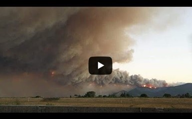Лесные пожары бушуют в районе Пизы и Тасканы