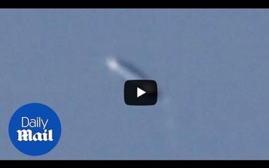 Очевидец заснял огромный НЛО в небе над Северной Каролиной
