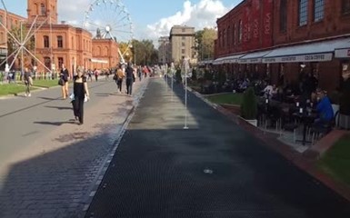 Самый длинный фонтан в Европе